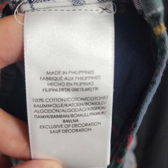 Polo Ralph Lauren Men's Classic Fit Plaid Button Down Shirt Long Sleeve Size L‎ - Picture 4 of 6